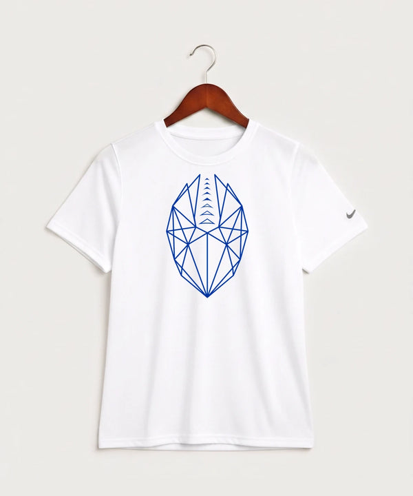 West Bend West High School Football - White Nike Youth Swoosh Sleeve rLegend Tee NKDX8787