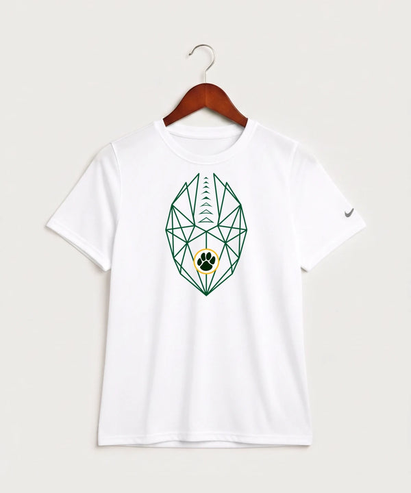 Ashwaubenon High School Football (Boys) (Sandbox) - White Nike Youth Swoosh Sleeve rLegend Tee NKDX8787