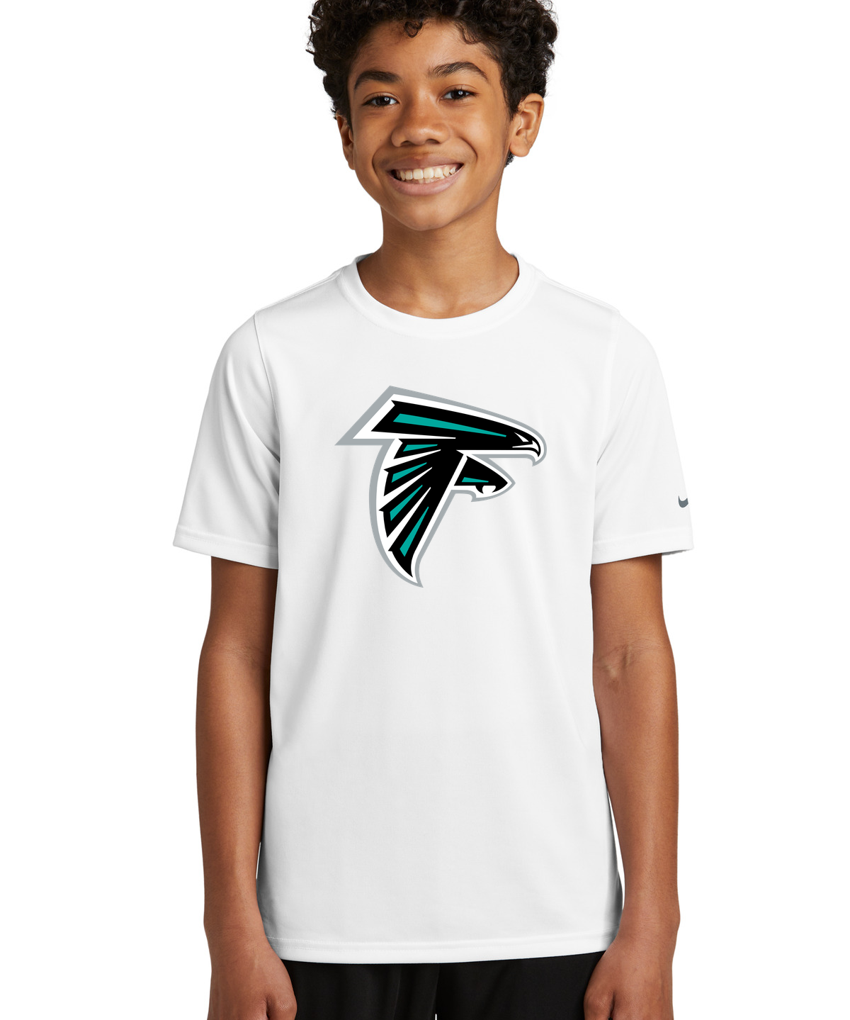Fillmore Central Football - White Nike Youth Swoosh Sleeve rLegend Tee NKDX8787