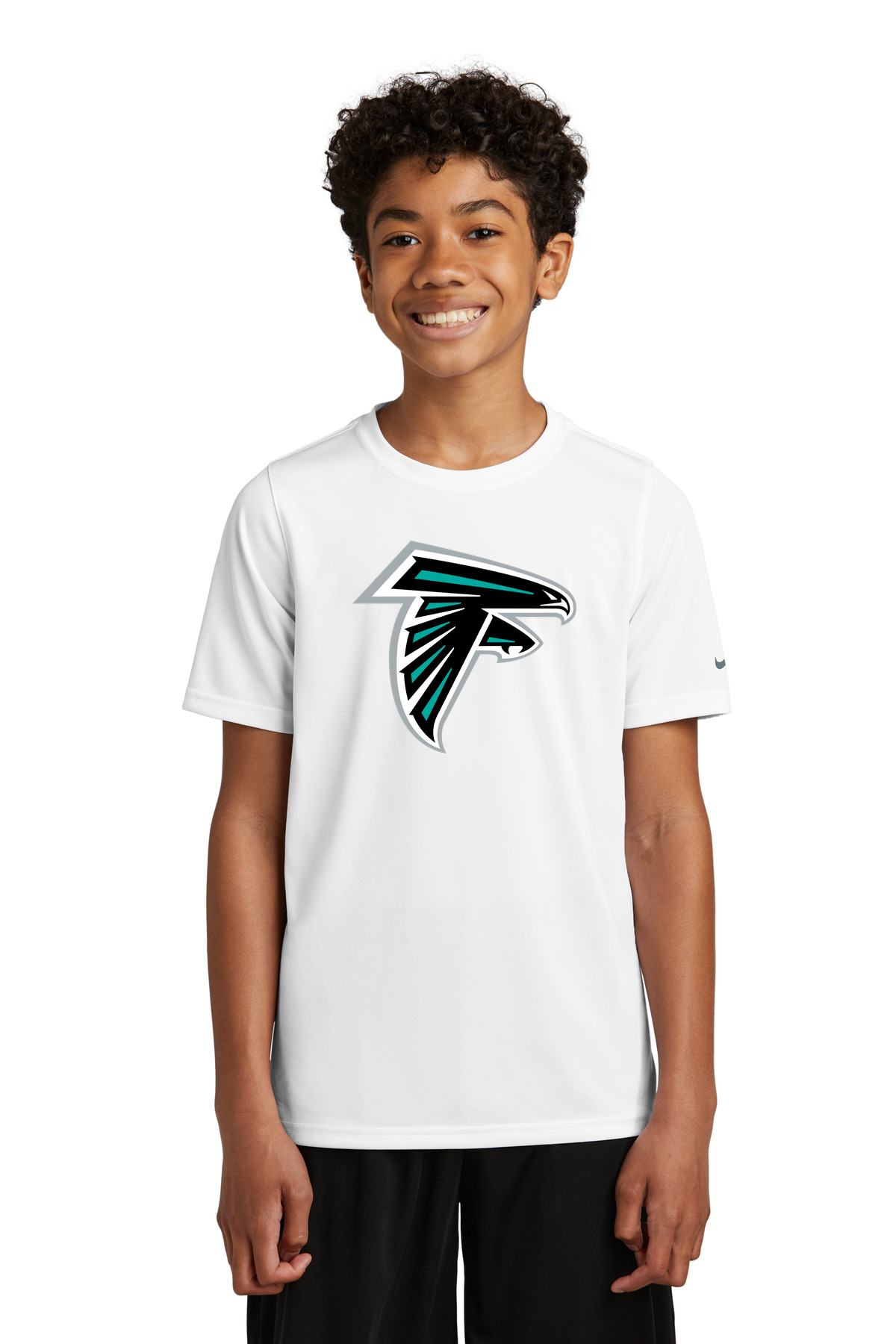 Fillmore Central Football - White Nike Youth Swoosh Sleeve rLegend Tee NKDX8787