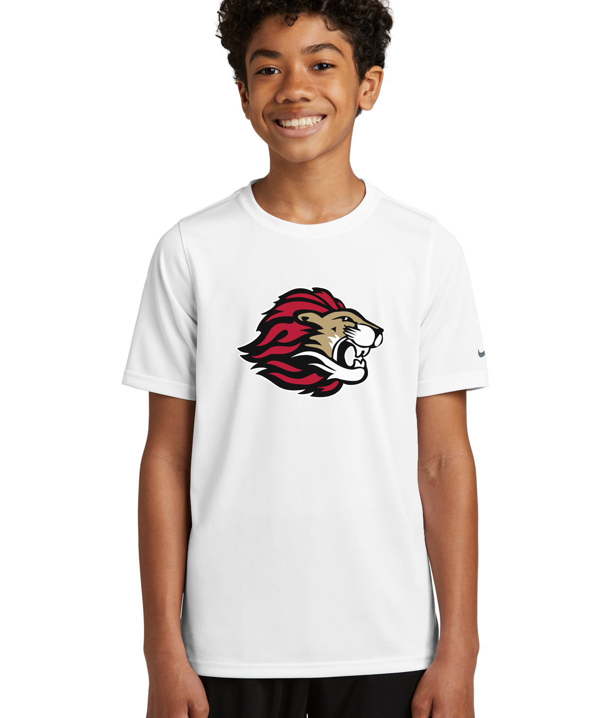 Spring Grove Football - White Nike Youth Swoosh Sleeve rLegend Tee NKDX8787