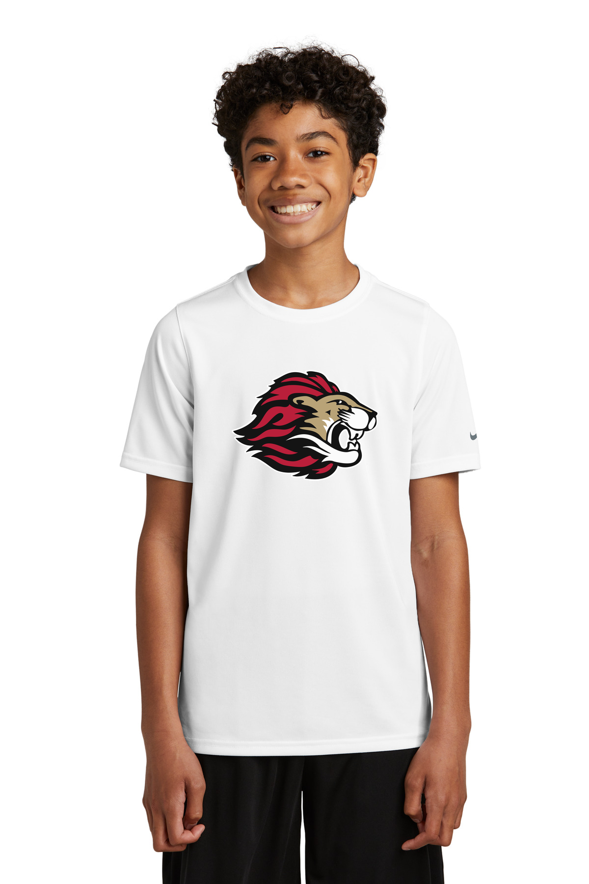 Spring Grove Football - White Nike Youth Swoosh Sleeve rLegend Tee NKDX8787