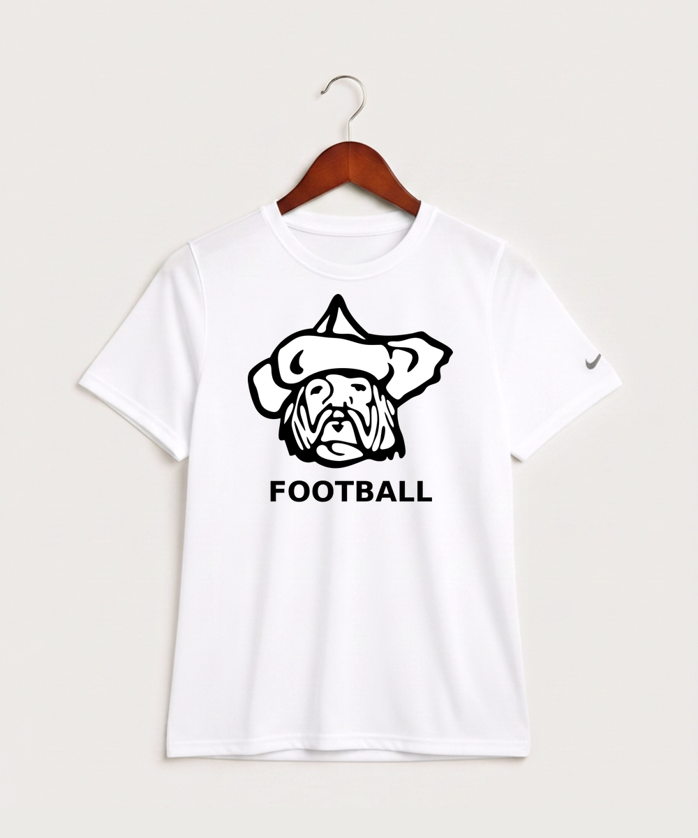 Polo HS Football general - White Nike Youth Swoosh Sleeve rLegend Tee NKDX8787