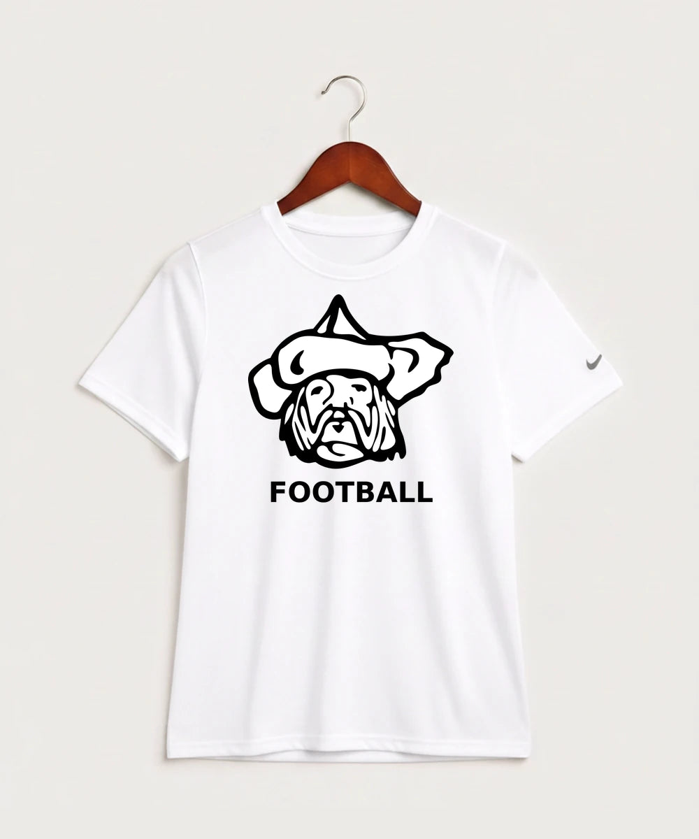Polo HS Football general - White Nike Youth Swoosh Sleeve rLegend Tee NKDX8787
