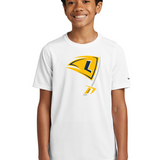 Howard Lake-Waverly-Winsted Football - White Nike Youth Swoosh Sleeve rLegend Tee NKDX8787