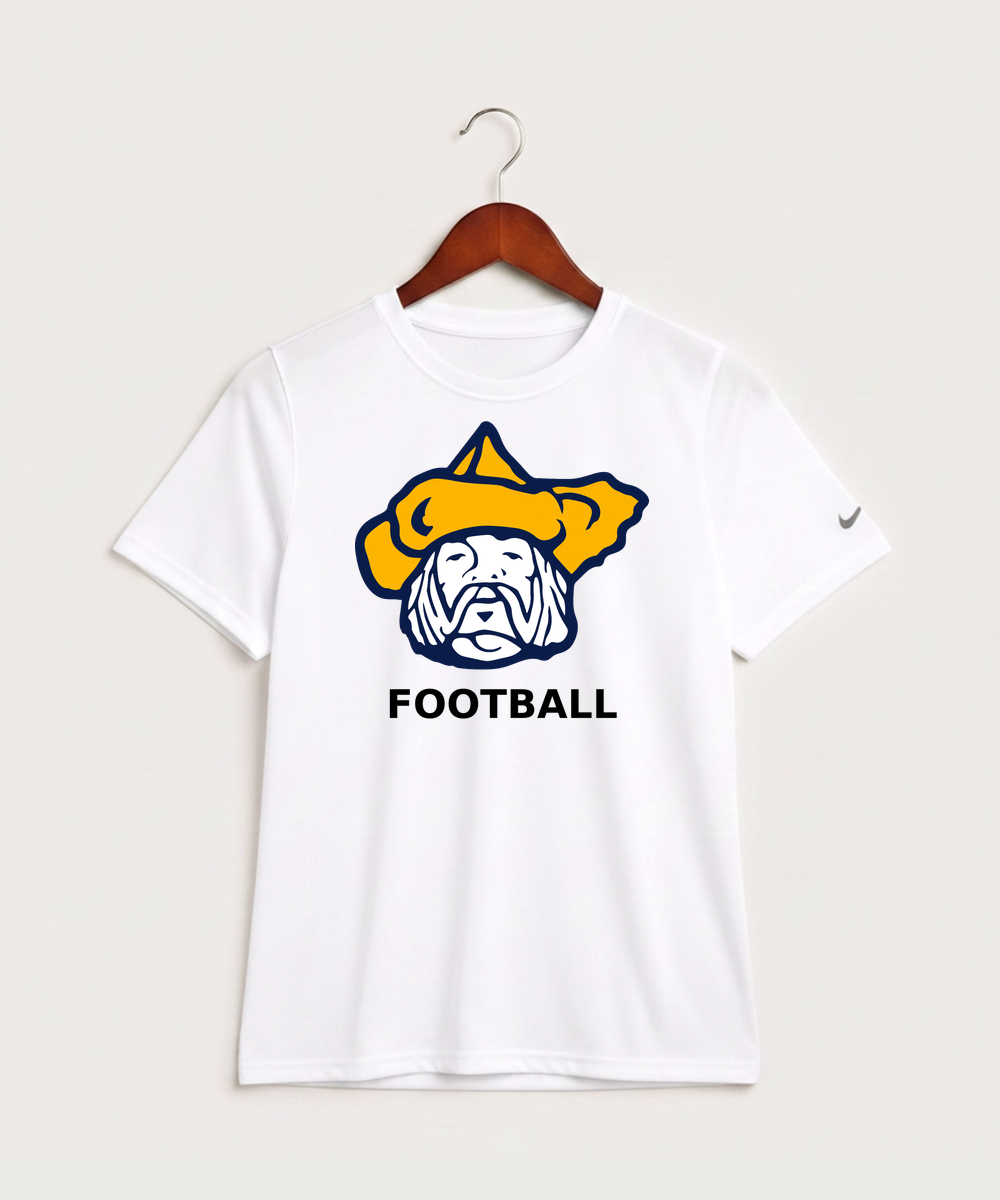 Polo HS Football general - White Nike Youth Swoosh Sleeve rLegend Tee NKDX8787
