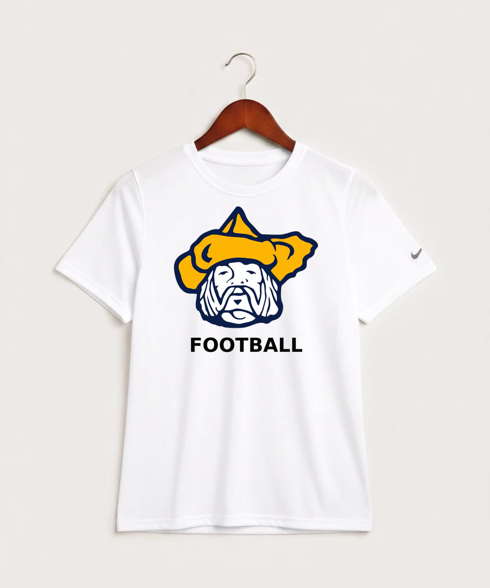 Polo HS Football general - White Nike Youth Swoosh Sleeve rLegend Tee NKDX8787
