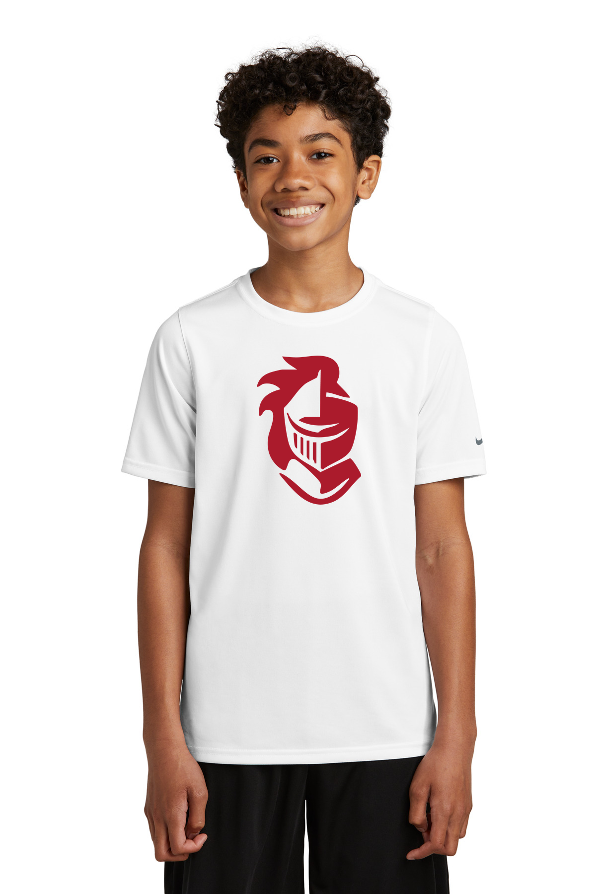 ACGE Football - White Nike Youth Swoosh Sleeve rLegend Tee NKDX8787