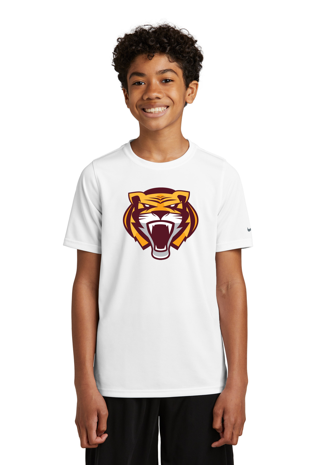 Stewartville Football - White Nike Youth Swoosh Sleeve rLegend Tee NKDX8787