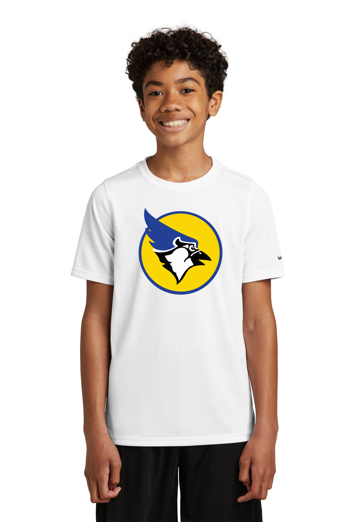 Waseca Football - White Nike Youth Swoosh Sleeve rLegend Tee NKDX8787