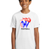 Waupaca High School Football - White Nike Youth Swoosh Sleeve rLegend Tee NKDX8787