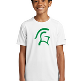 La Crescent-Hokah Football - White Nike Youth Swoosh Sleeve rLegend Tee NKDX8787