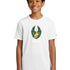 DC Everest Middle School Football — example store - White Nike Youth Swoosh Sleeve rLegend Tee NKDX8787