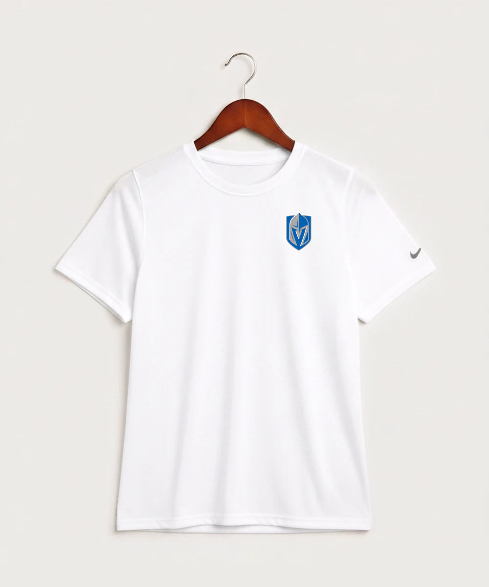 Lake Crystal-Welcome-Memorial High School Football (Boys) - White Nike Youth Swoosh Sleeve rLegend Tee NKDX8787