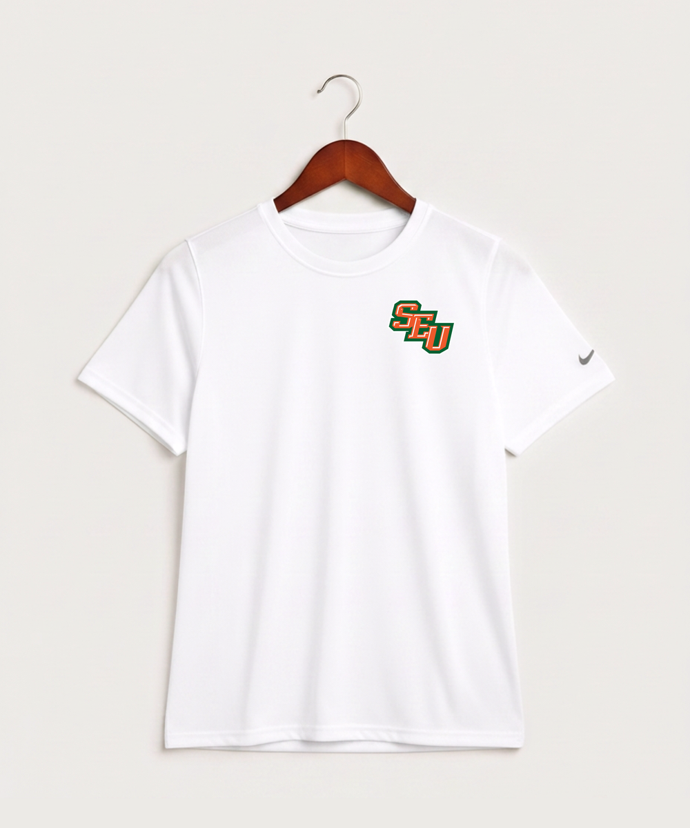 Sleepy Eye United Football (Boys) - White Nike Youth Swoosh Sleeve rLegend Tee NKDX8787