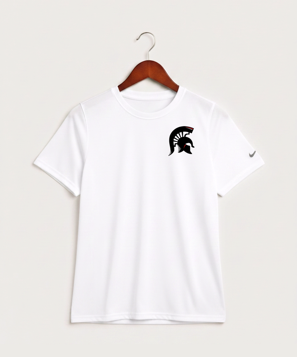 Bold High School Football (Boys) - White Nike Youth Swoosh Sleeve rLegend Tee NKDX8787