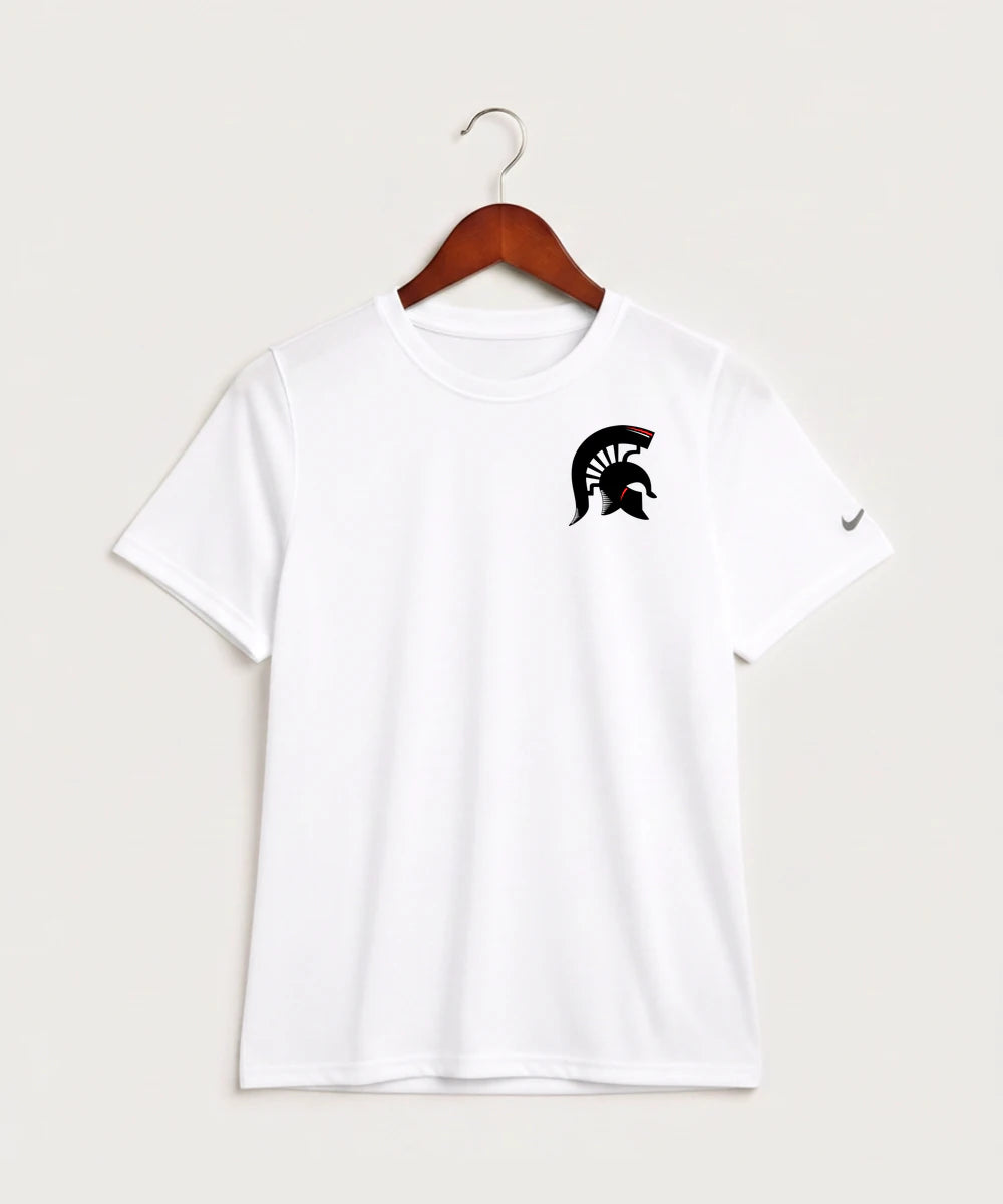 Bold High School Football (Boys) - White Nike Youth Swoosh Sleeve rLegend Tee NKDX8787