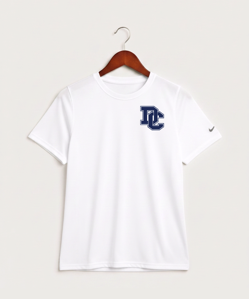 Dassel Cokato High School Football (Boys) - White Nike Youth Swoosh Sleeve rLegend Tee NKDX8787