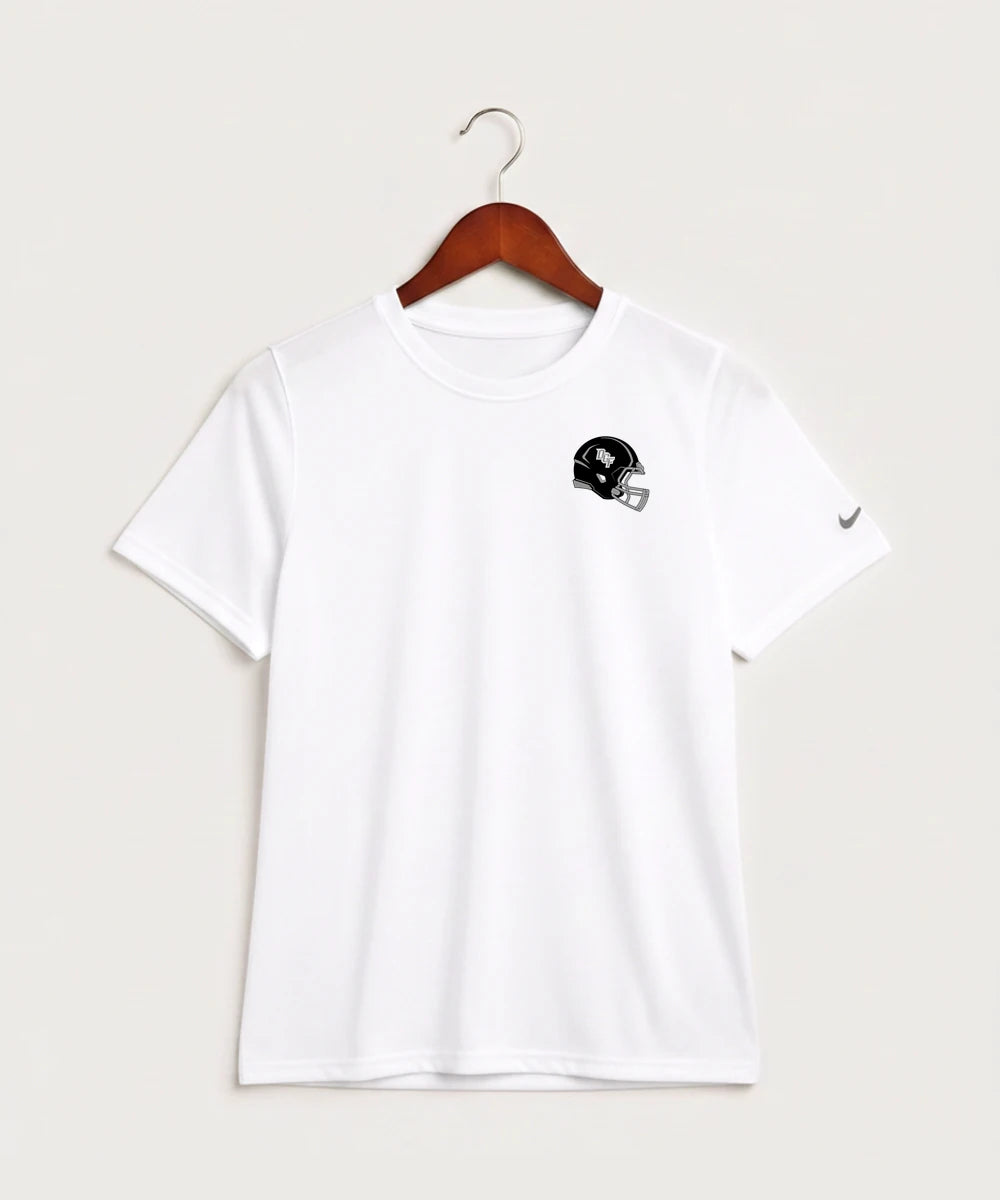 DGF High School Football (Boys) - White Nike Youth Swoosh Sleeve rLegend Tee NKDX8787