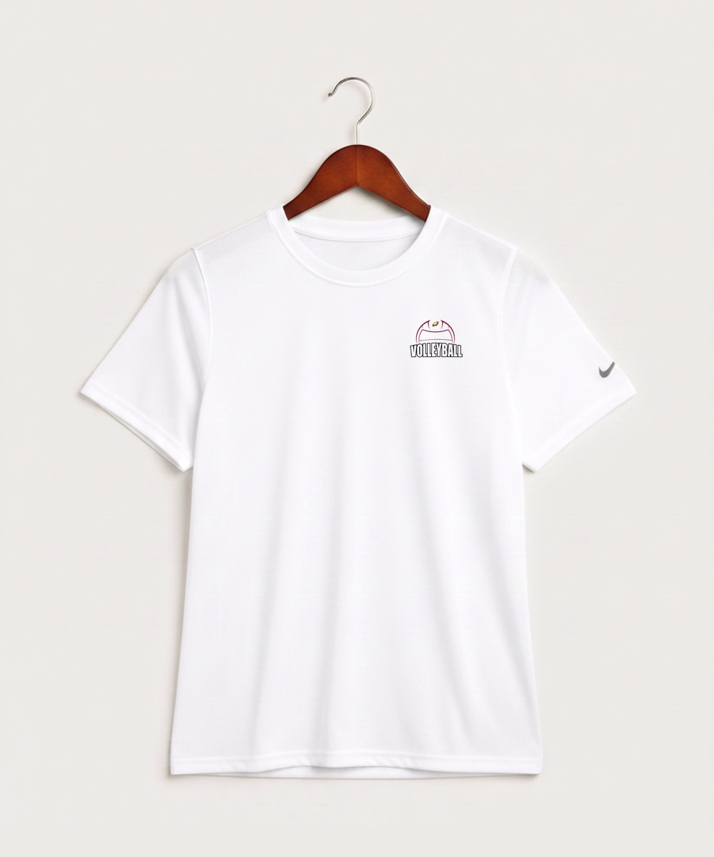 Dover-Eyota High School Volleyball (Girls) - White Nike Youth Swoosh Sleeve rLegend Tee NKDX8787