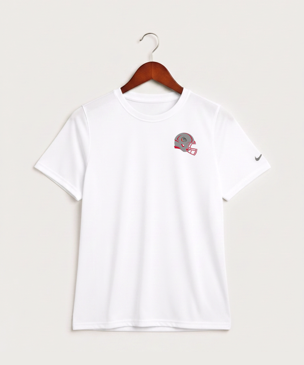 Otter Tail Central Football (Boys) - White Nike Youth Swoosh Sleeve rLegend Tee NKDX8787