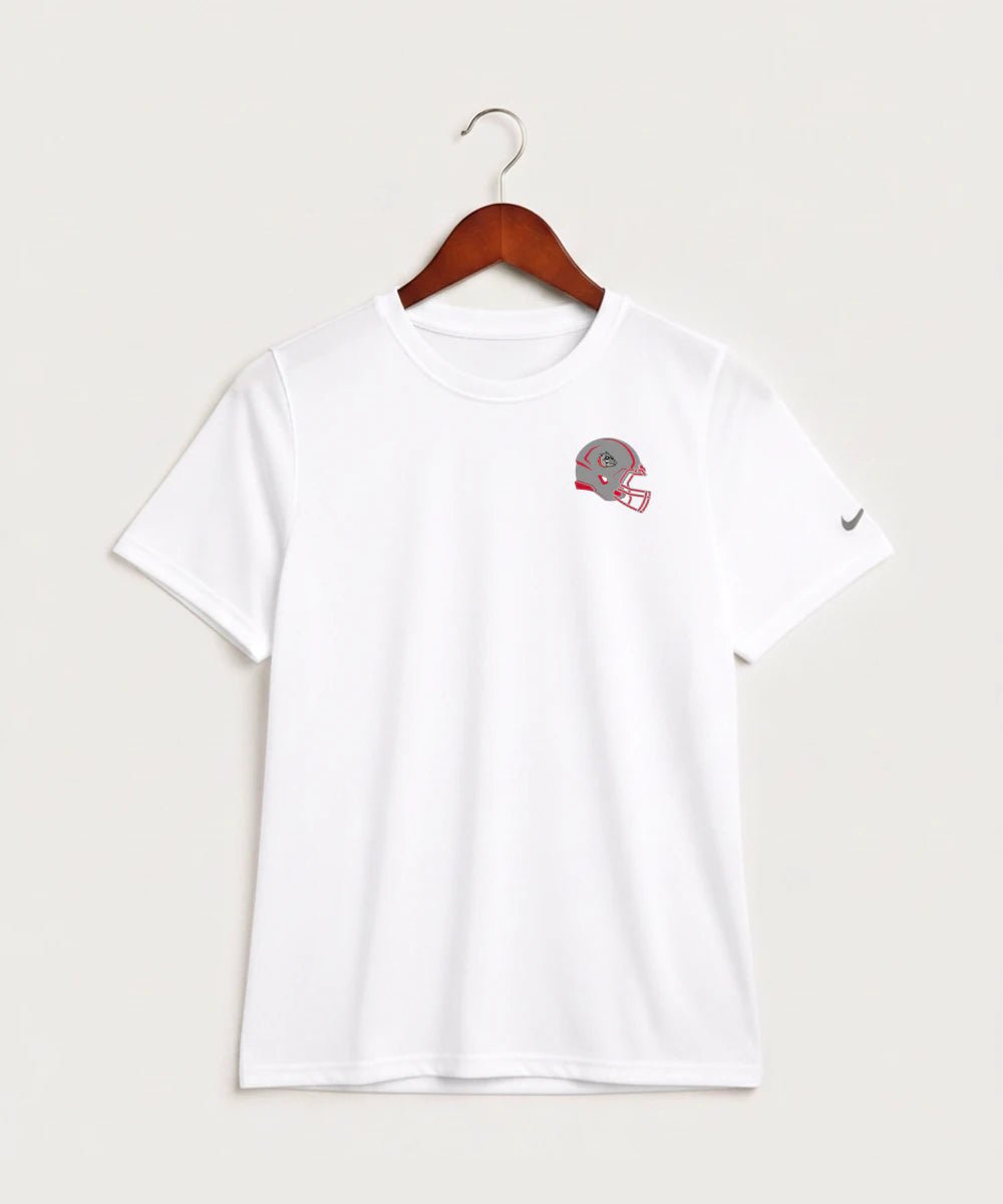 Otter Tail Central Football (Boys) - White Nike Youth Swoosh Sleeve rLegend Tee NKDX8787