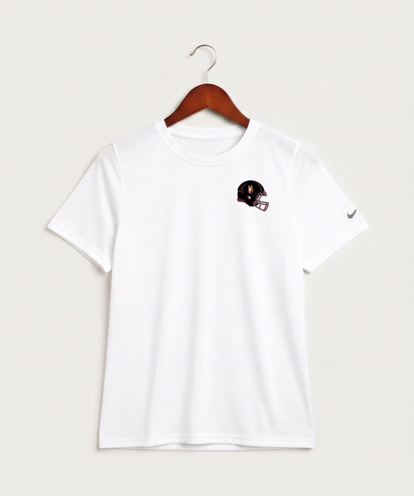 Pillager High School Football (Boys) - White Nike Youth Swoosh Sleeve rLegend Tee NKDX8787