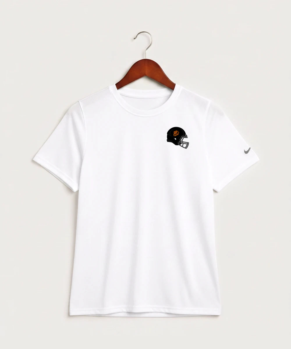 Underwood High School Football (Boys) - White Nike Youth Swoosh Sleeve rLegend Tee NKDX8787