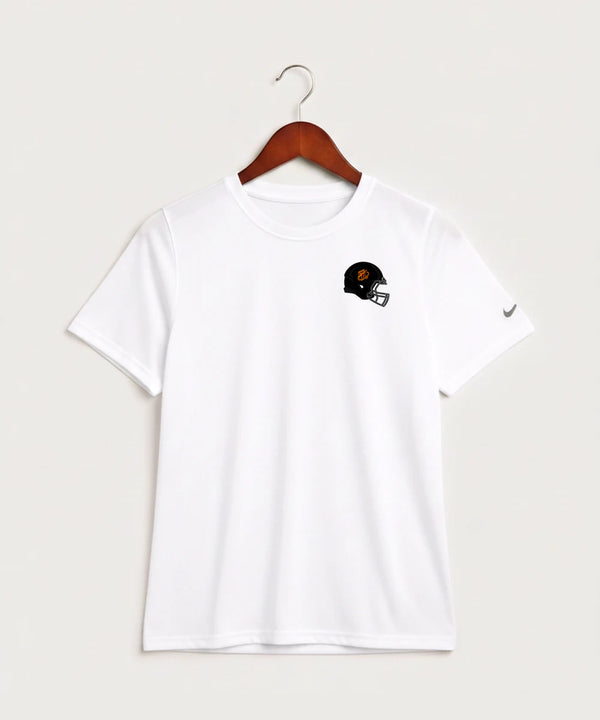 Underwood High School Football (Boys) - White Nike Youth Swoosh Sleeve rLegend Tee NKDX8787