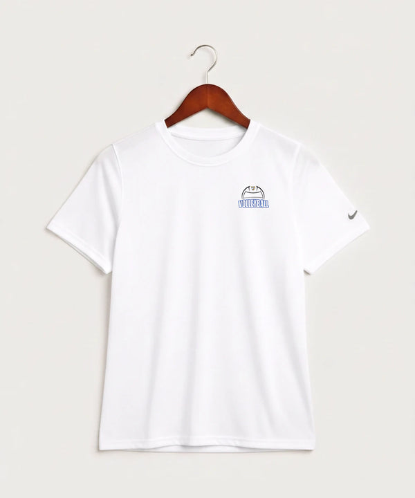 Windom Area High School Volleyball (Girls) - White Nike Youth Swoosh Sleeve rLegend Tee NKDX8787