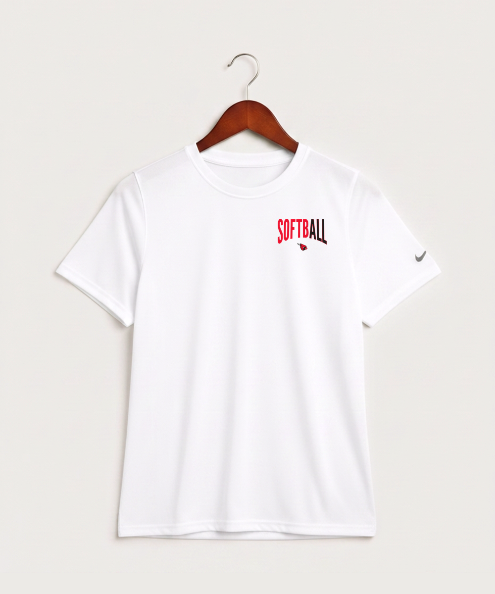 Forreston Softball - White Nike Youth Swoosh Sleeve rLegend Tee NKDX8787