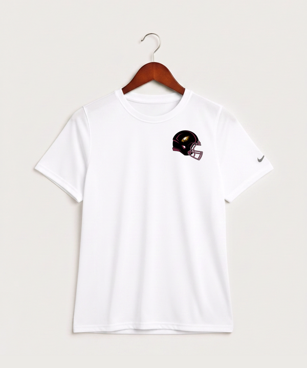 Dover-Eyota High School Football (Boys) - White Nike Youth Swoosh Sleeve rLegend Tee NKDX8787