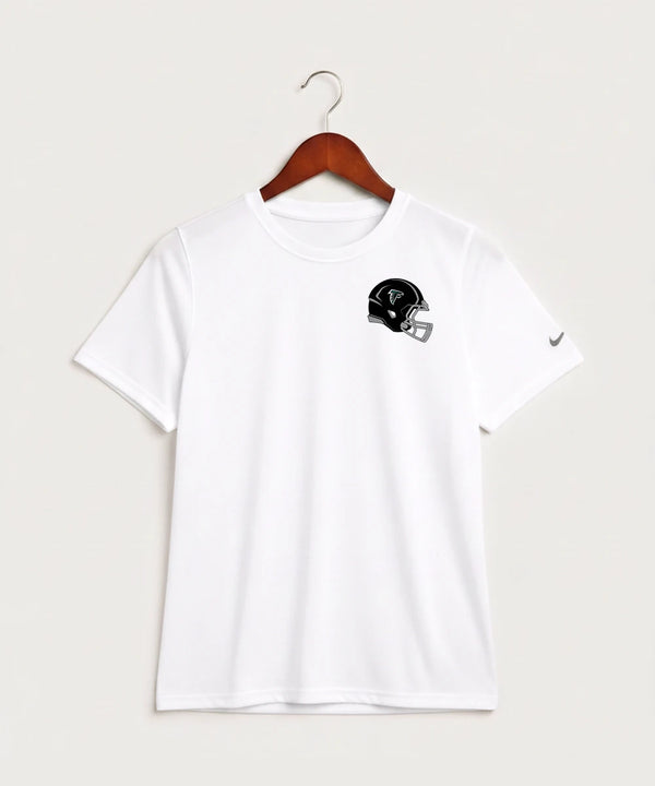 Fillmore Central High School Football (Boys) - White Nike Youth Swoosh Sleeve rLegend Tee NKDX8787