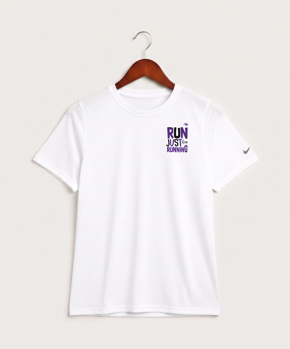 Glencoe Silver Lake High School Athletics - White Nike Youth Swoosh Sleeve rLegend Tee NKDX8787