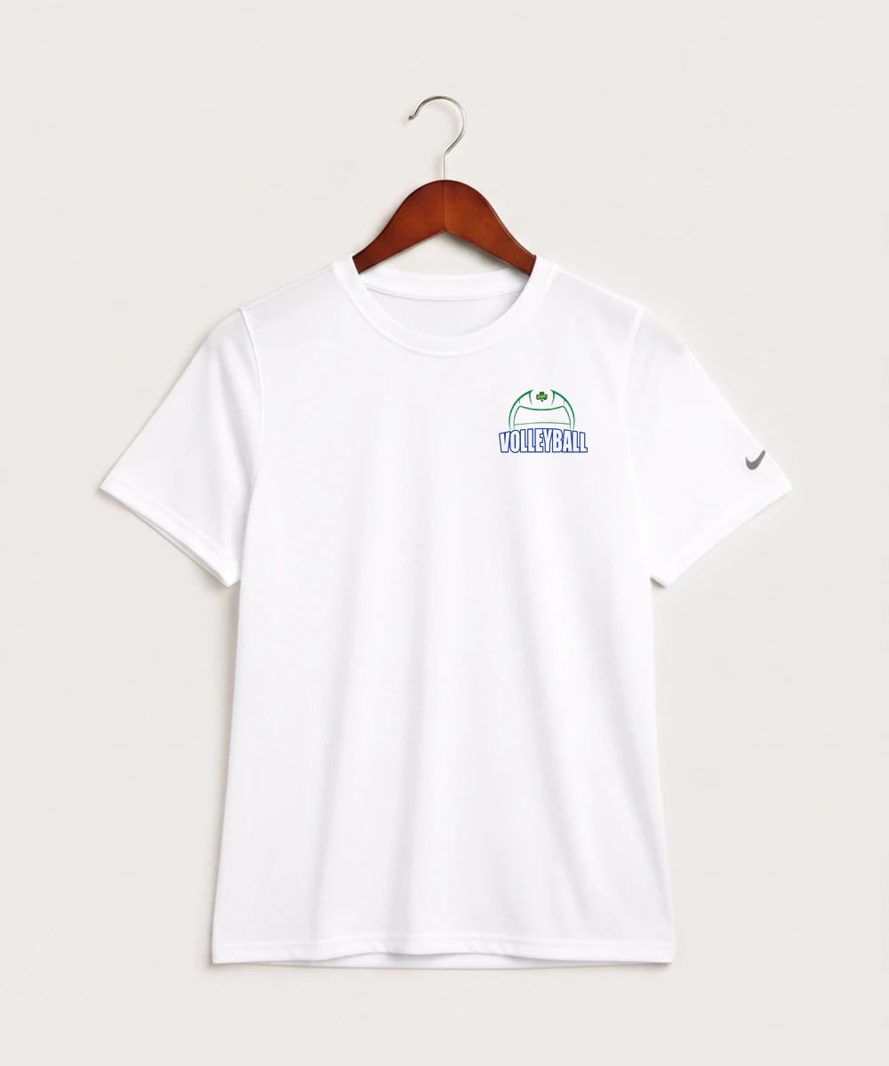 Rosemount High School Volleyball (Girls) - White Nike Youth Swoosh Sleeve rLegend Tee NKDX8787