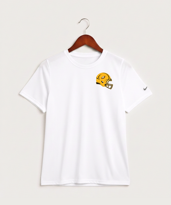 Dover-Eyota High School Football (Boys) - White Nike Youth Swoosh Sleeve rLegend Tee NKDX8787