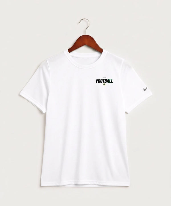 Ashwaubenon High School Football (Boys) (Sandbox) - White Nike Youth Swoosh Sleeve rLegend Tee NKDX8787