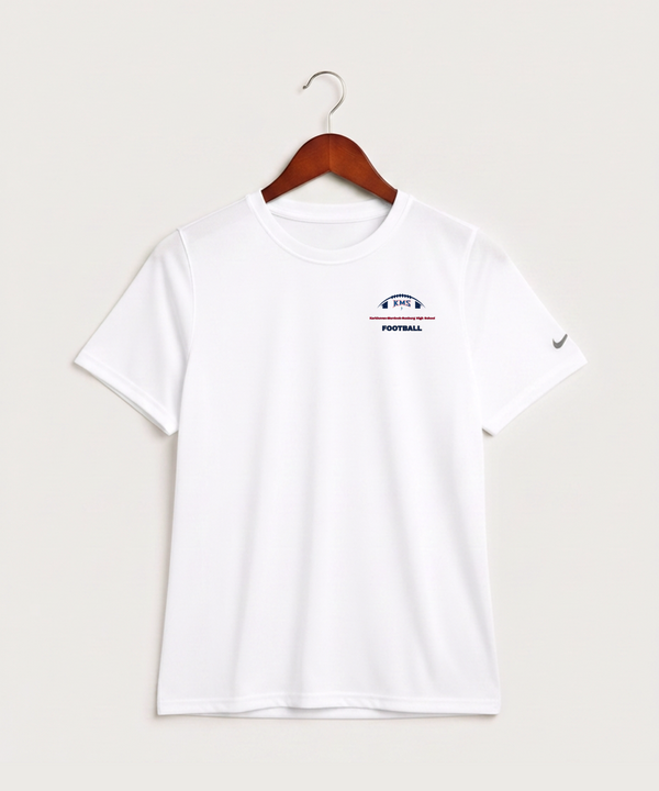 Kerkhoven-Murdock-Sunburg High School Football (Boys) - White Nike Youth Swoosh Sleeve rLegend Tee NKDX8787