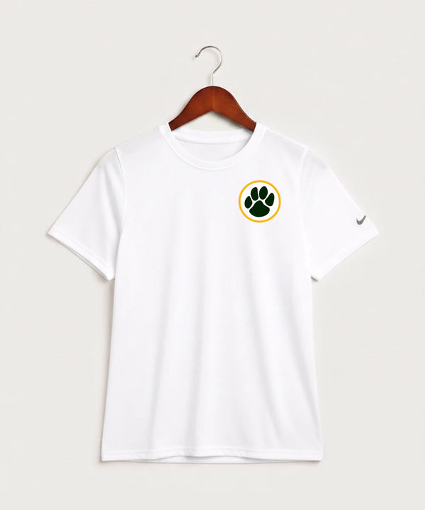 Ashwaubenon High School Football (Boys) - White Nike Youth Swoosh Sleeve rLegend Tee NKDX8787