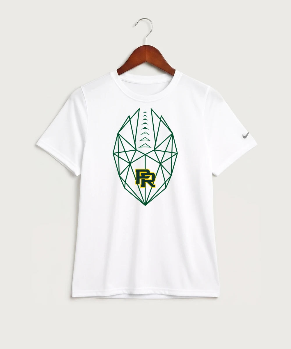 Proctor High School Football (Boys) - White Nike Youth Swoosh Sleeve rLegend Tee NKDX8787