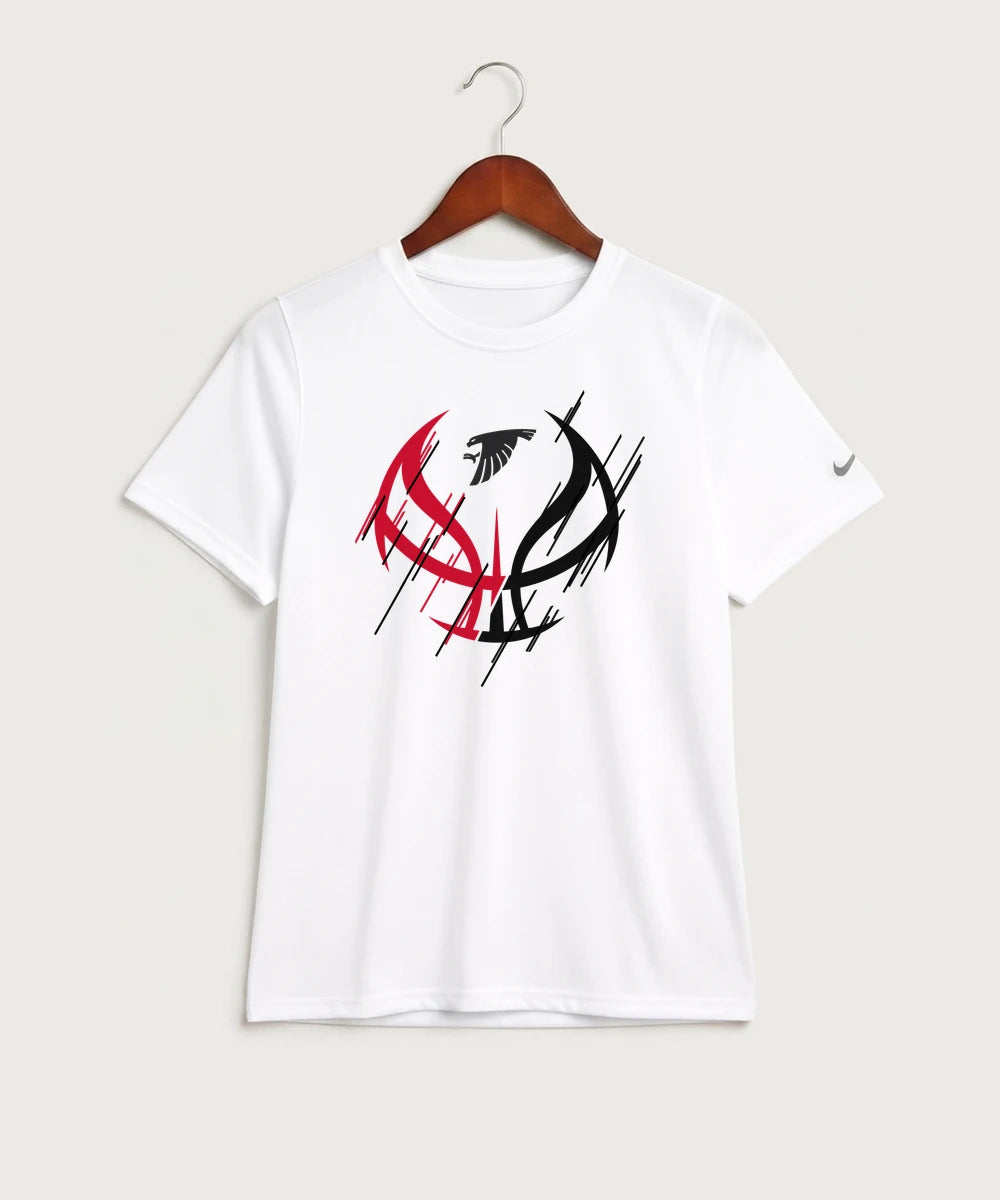 Sauk Valley Community College Basketball Team Store - White Nike Youth Swoosh Sleeve rLegend Tee NKDX8787