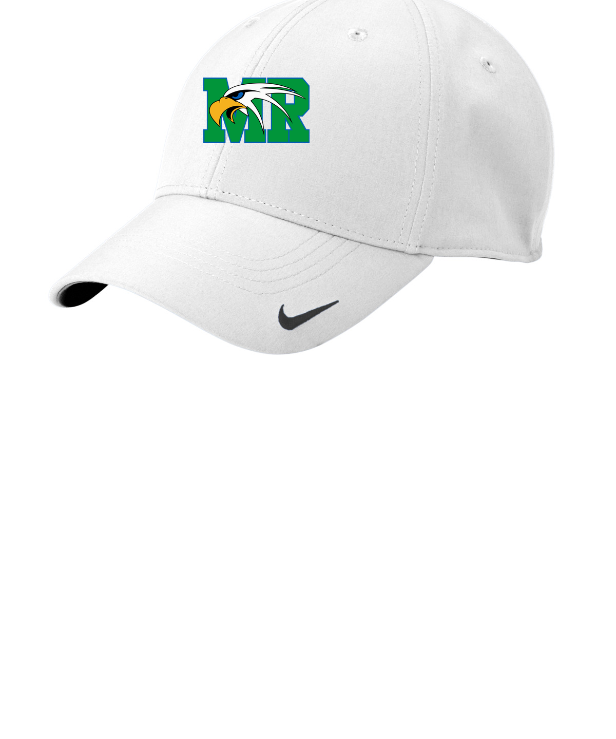 Maple River High School hockey_boys - White Nike Dri-FIT Legacy Cap NKFB6447