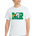 Maple River High School tennis - White Port & Co Core Cotton Tee. PC54
