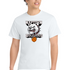 Naptown basketball_boys - White Port & Co Core Cotton Tee. PC54