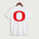 Osakis High School Athletics Coed - White Port & Co Core Cotton Tee. PC54