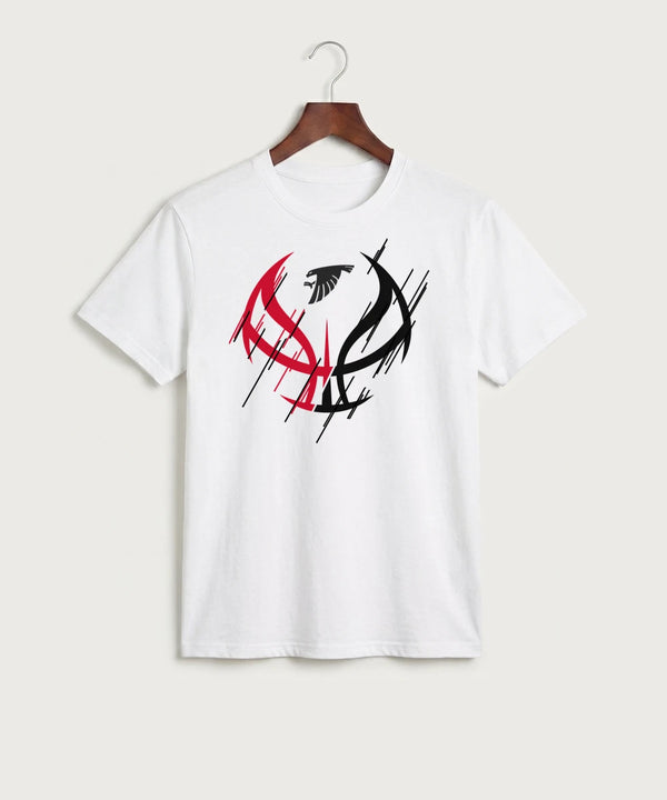 Sauk Valley Community College Basketball Team Store - White Port & Co Core Cotton Tee. PC54