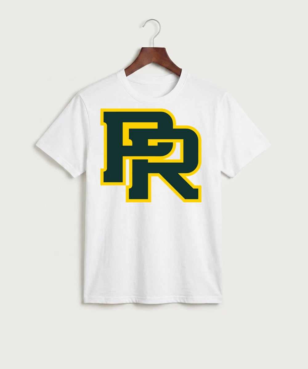 Proctor High School Football (Boys) - White Port & Co Core Cotton Tee. PC54