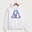 Apollo High School Football (Boys) - White Port & Co Core Fleece Pullover Hooded Sweatshirt. PC78H