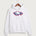 Pequot Lakes High School Football (Boys) - White Port & Co Core Fleece Pullover Hooded Sweatshirt. PC78H