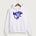 Upsala High School Football (Boys) - White Port & Co Core Fleece Pullover Hooded Sweatshirt. PC78H